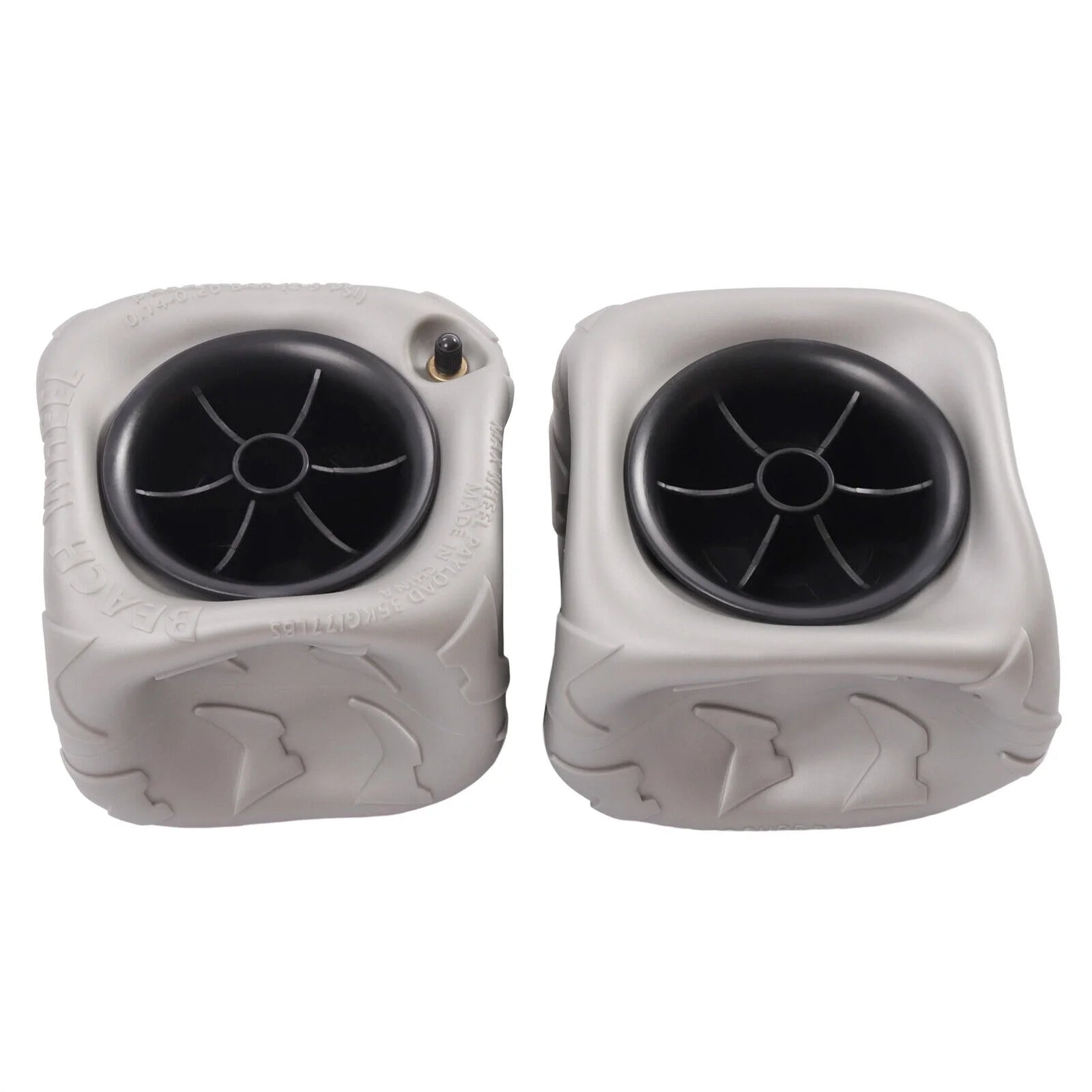 2pcs 9'' Inflatable Wheels Replacement Sand Tire PVC for Kayak Dolly Cart A897