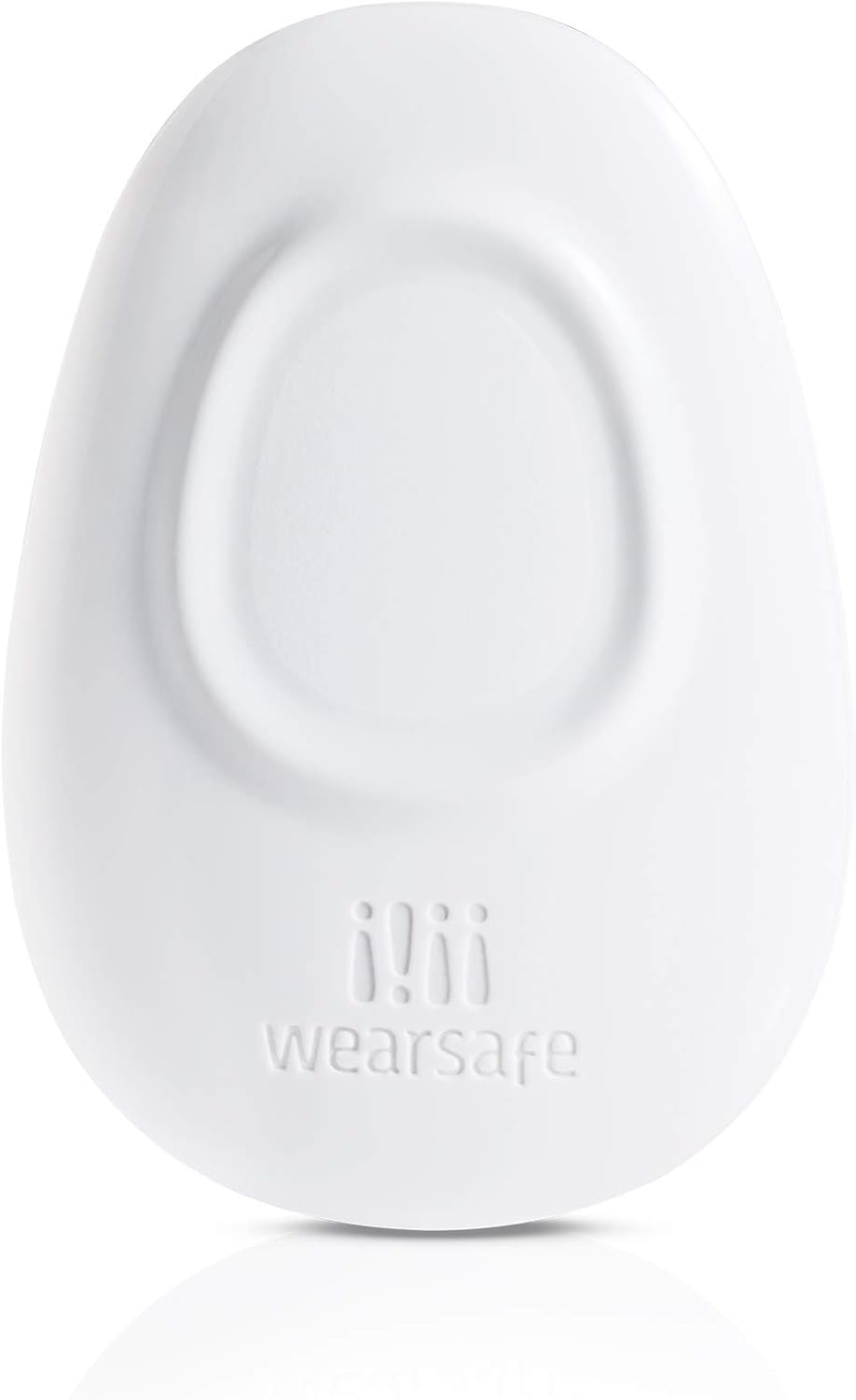 White Personal Emergency Response Tag with Panic Button O95496