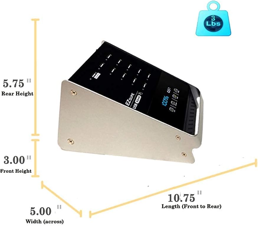 1 to 10 SD Duplicator with Touch Screen V2497