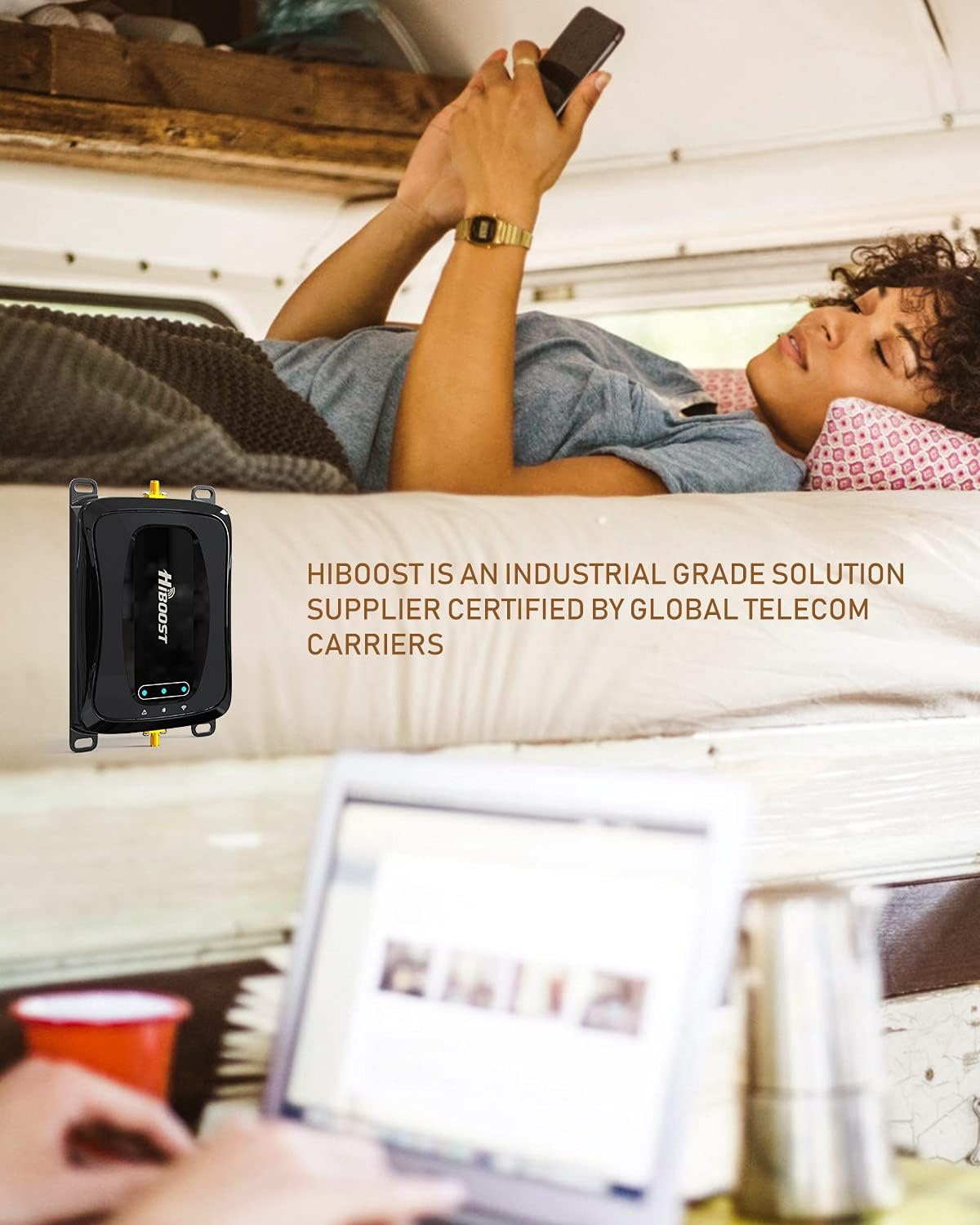 Cell Phone Signal Booster for RV, All US Carriers N629544