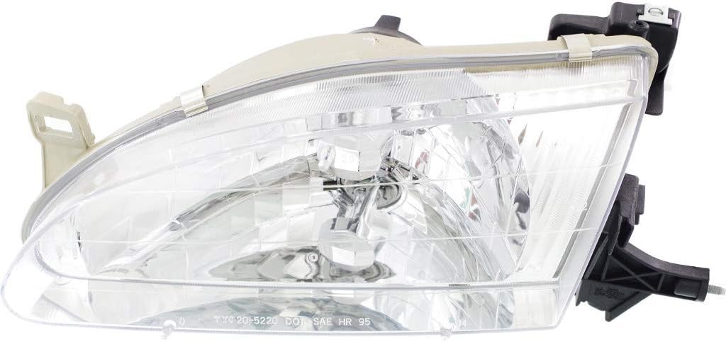 Headlight Assembly Pair for Toyota Corolla 1998-2000 B773814