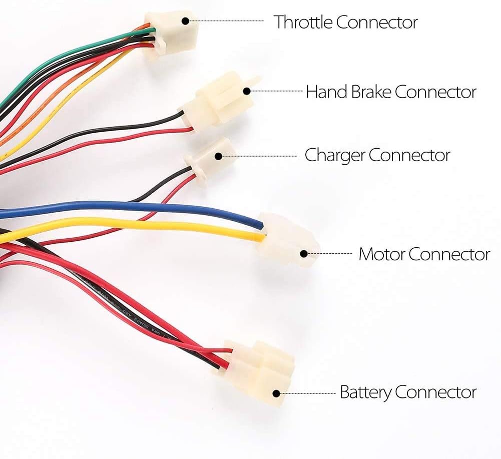 24V Control Module and Twist Throttle for Razor Dirt Quad, Pack of 2 K1636