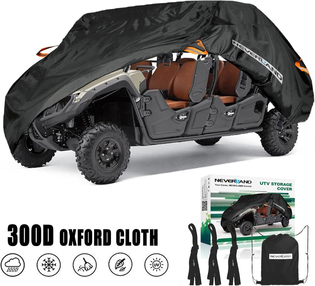 Heavy Duty Waterproof 300D Oxford Cloth UTV Cover A261