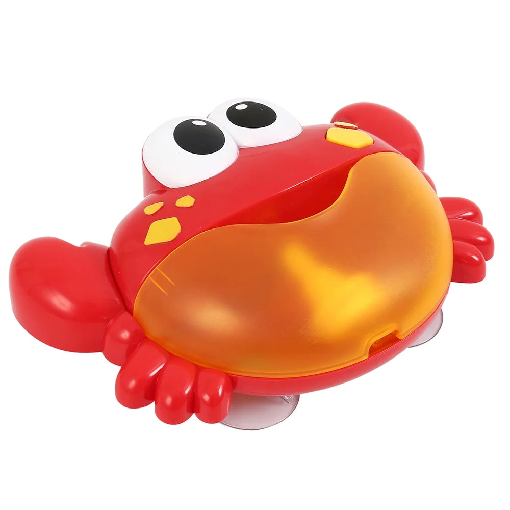 Red Plastic Crab Bubble Machine Baby Bath Toy Y143494