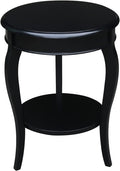 Heather Grey-Antique Washed Round End Table H5608