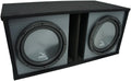 Dual 12 Loaded Ported Sub Box Enclosure R74047