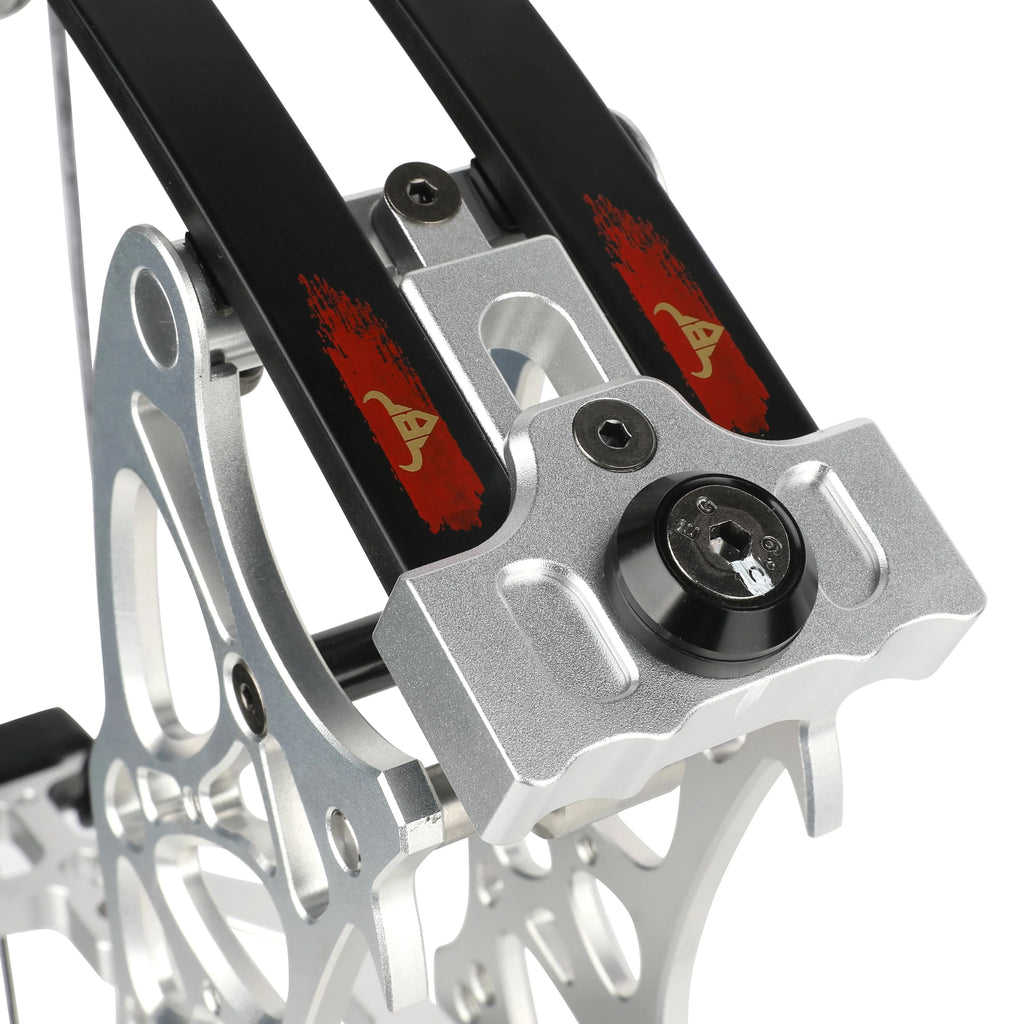 Dual-Use Compact Compound Slingshot Bow Archery Hunting 35-70 lbs Draw Weight L851614