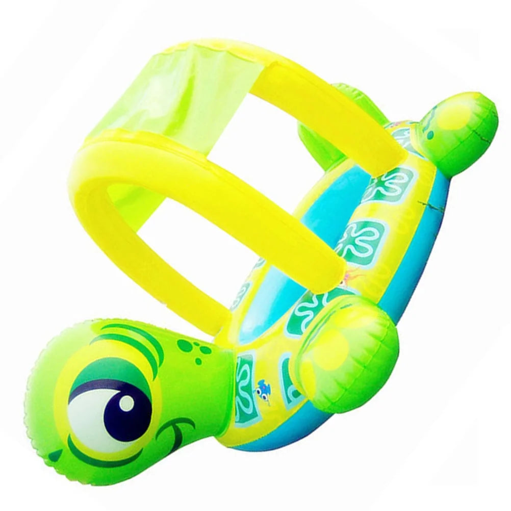 Inflatable Tortoise Swim Ring Pool Float T32701