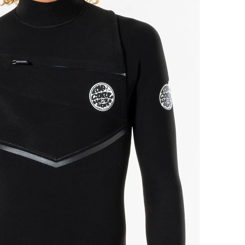 Black 3/2 Chest Zip Wetsuit J96146