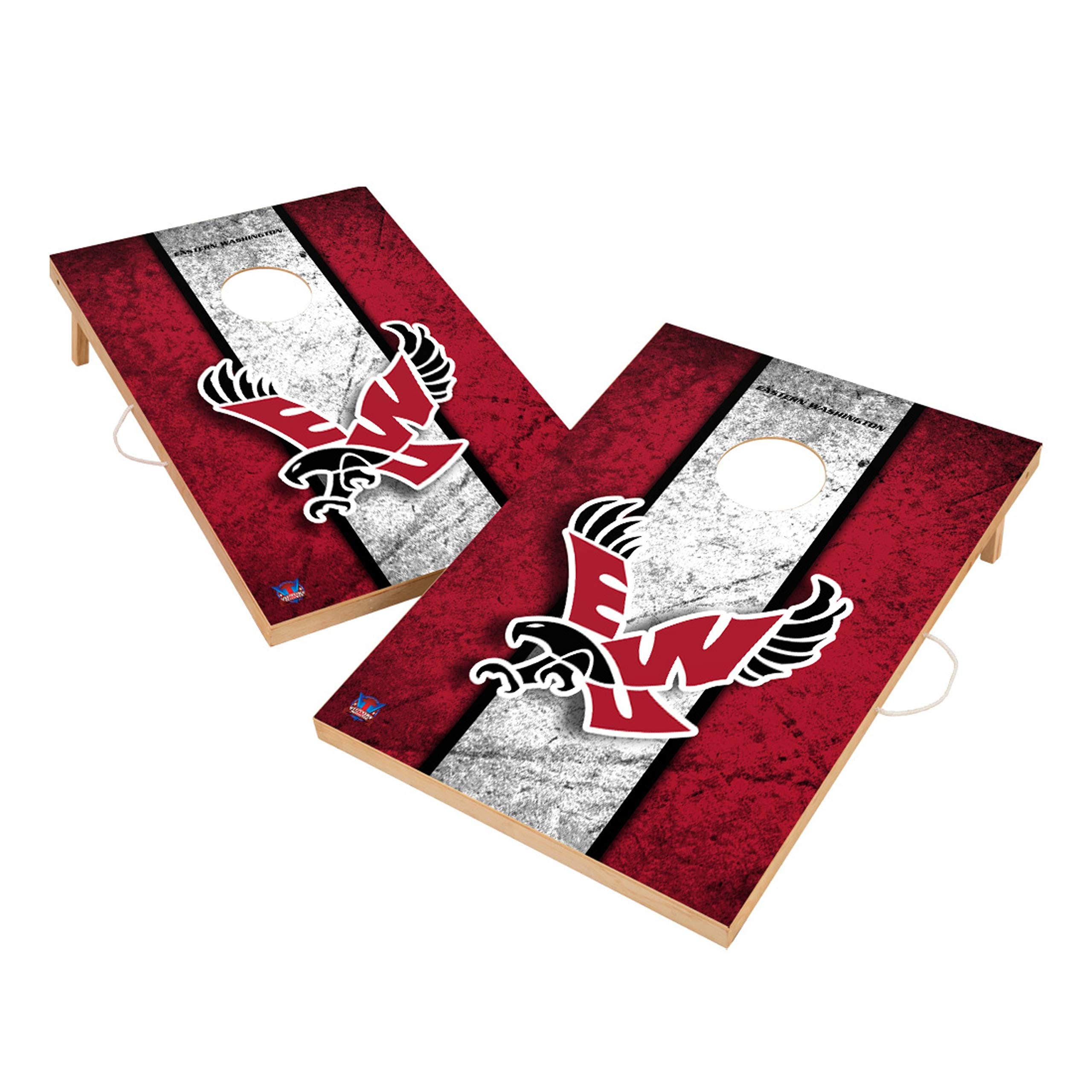 Solid Wood Cornhole Board Set Y9837