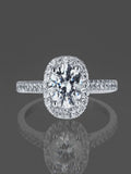 1 Carat Diamond Engagement Ring in 10k White Gold E612783