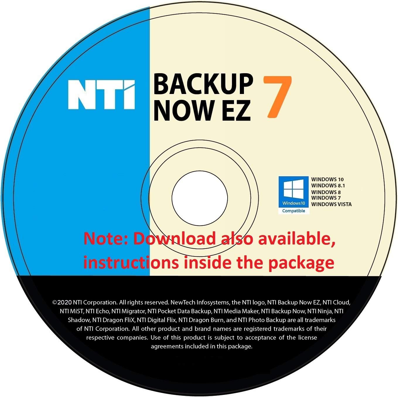 Backup Now EZ 7 (3 Computers) PC Backup Software P681