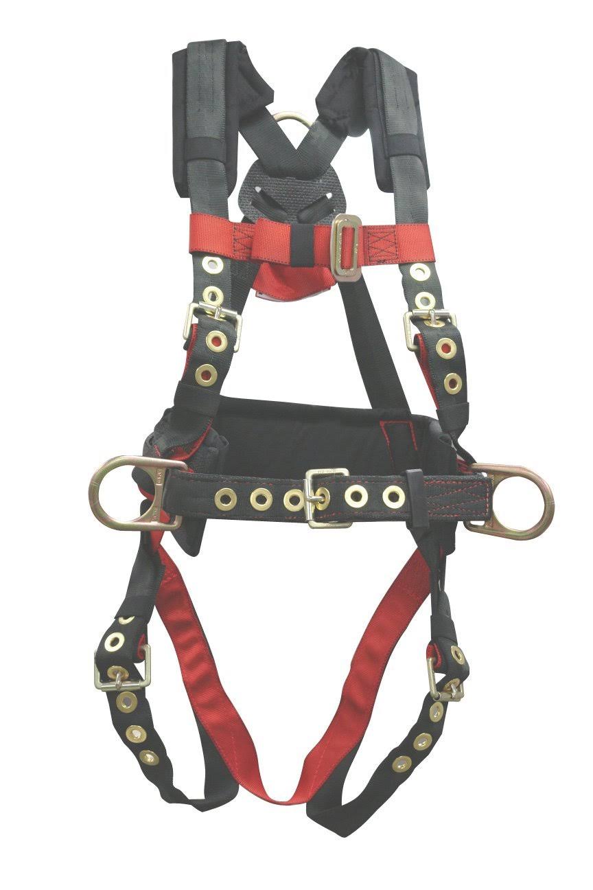 Polyester Nylon 3 D-Ring Harness with Tongue Buckles Medium G5694