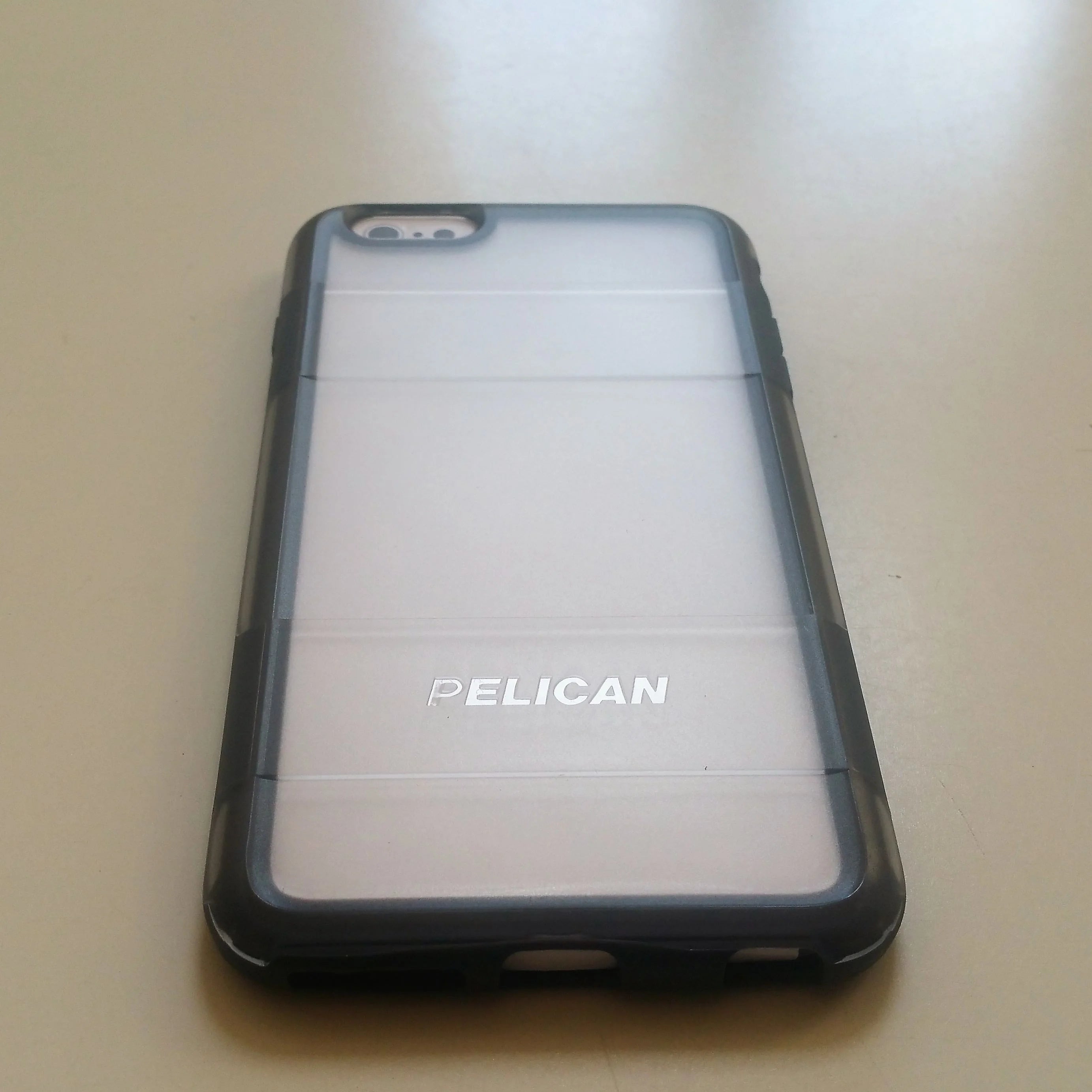 Gray Clear iPhone 6 Plus 6s Plus Case O5603