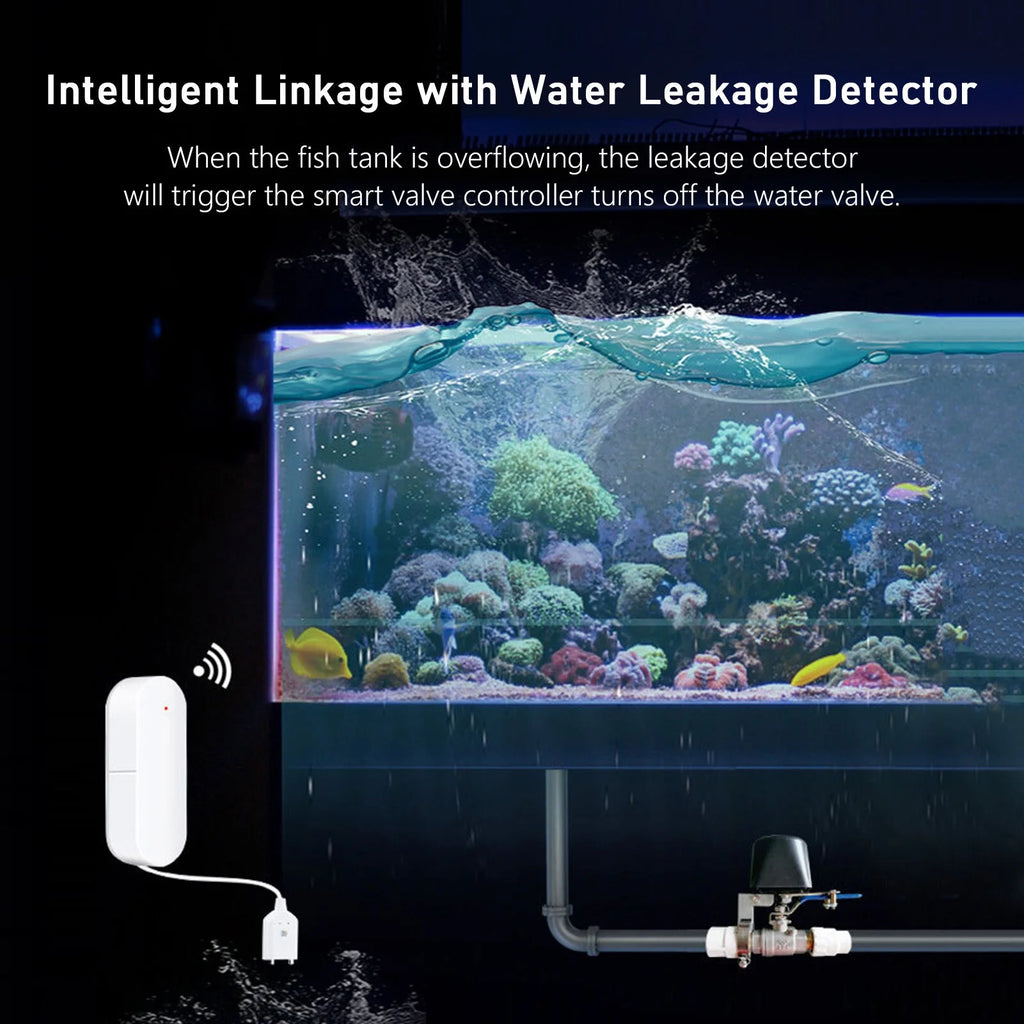 Wi Fi Smart Water Valve Controller for Lever Switch Electric Gas Valve U69789