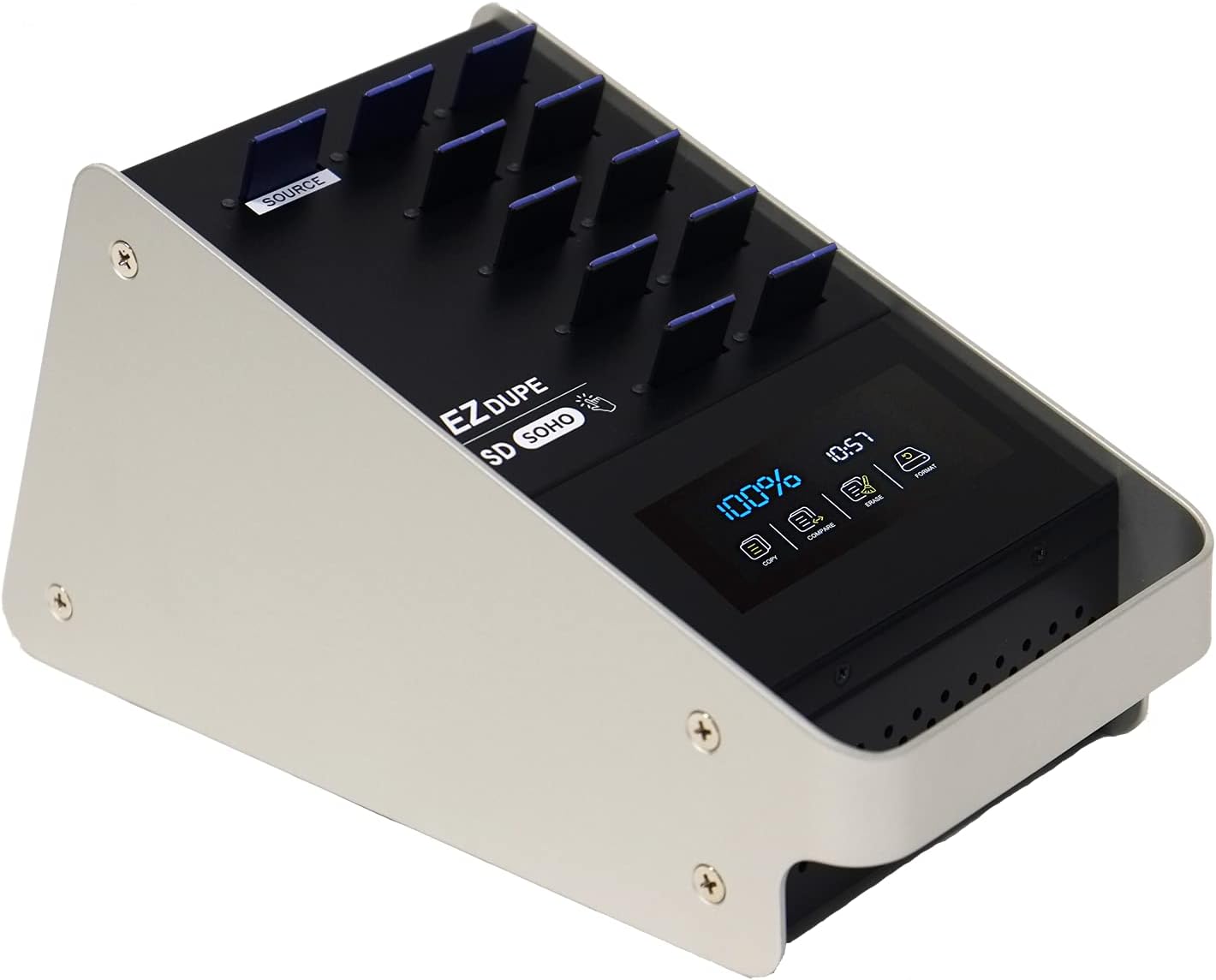 1 to 10 SD Duplicator with Touch Screen V2497
