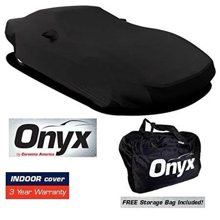 Onyx Black Satin Custom Fit Stretch Indoor Car Cover P78867