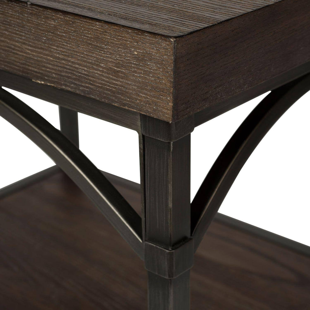 Brown Chair Side Table Q5460