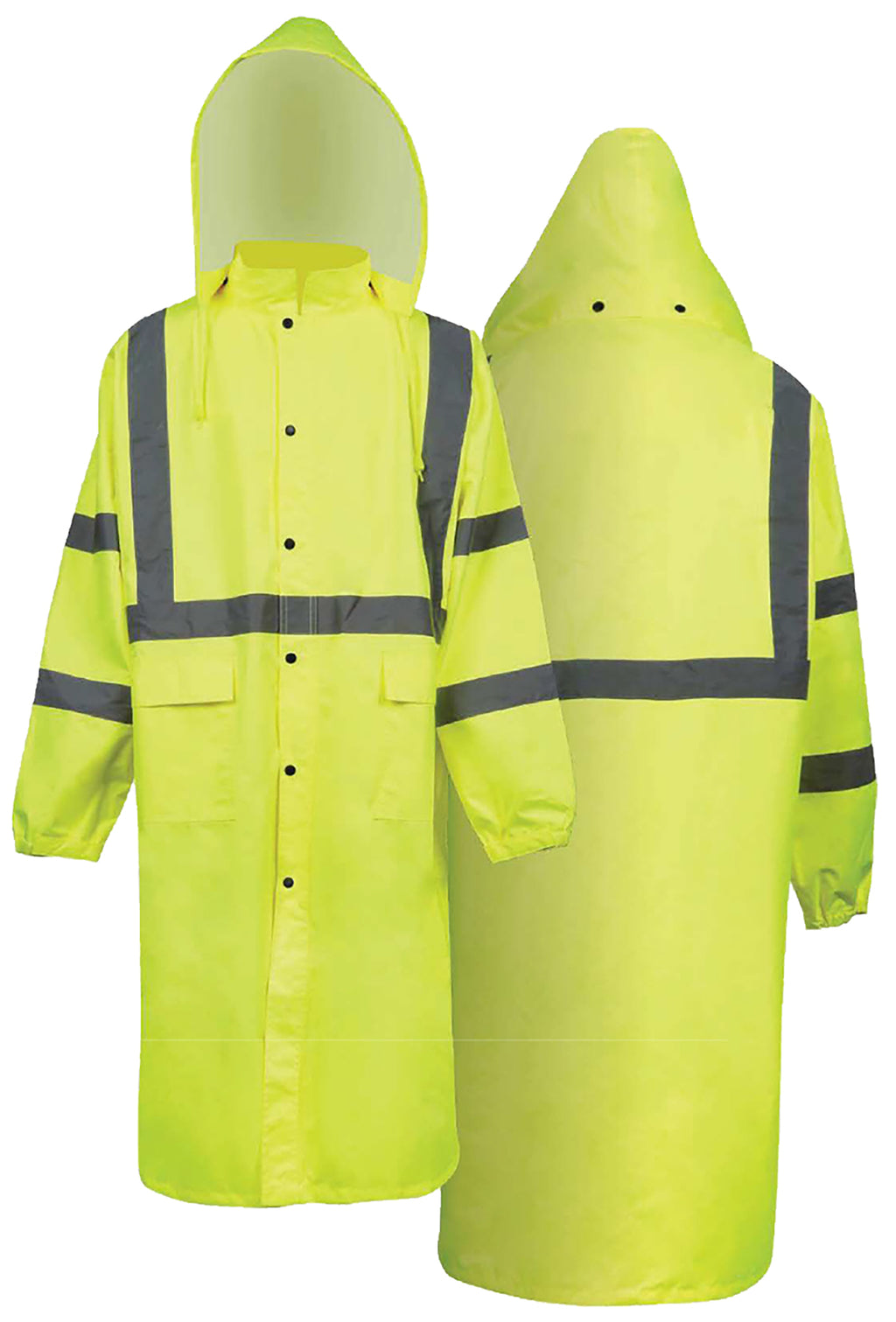 Lime Waterproof Rain Coat B9593
