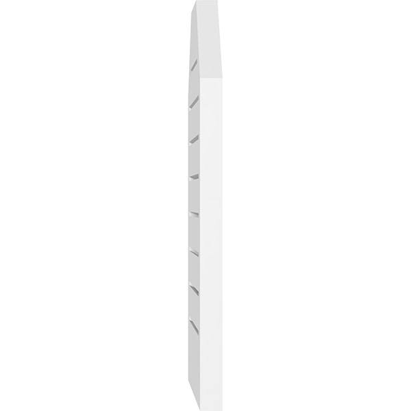 Octagonal Top Surface Mount PVC Gable Vent Z376223