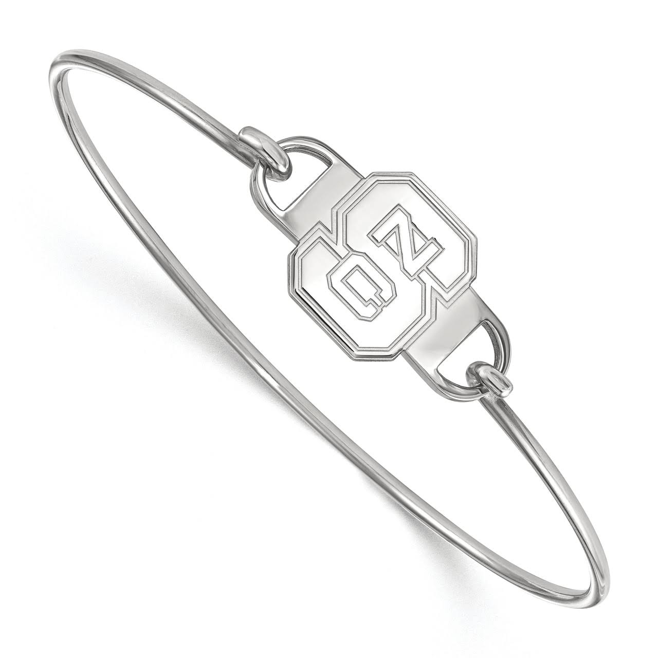 Sterling Silver Bangle Q11790
