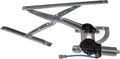 Front Driver Side Power Window Motor and Regulator Assembly Pack of 2 Z751