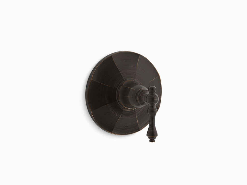Oil-Rubbed Bronze Valve Trim with Lever Handle I363445