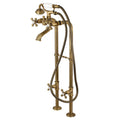 Vintage Brass Freestanding Tub Faucet Q2005