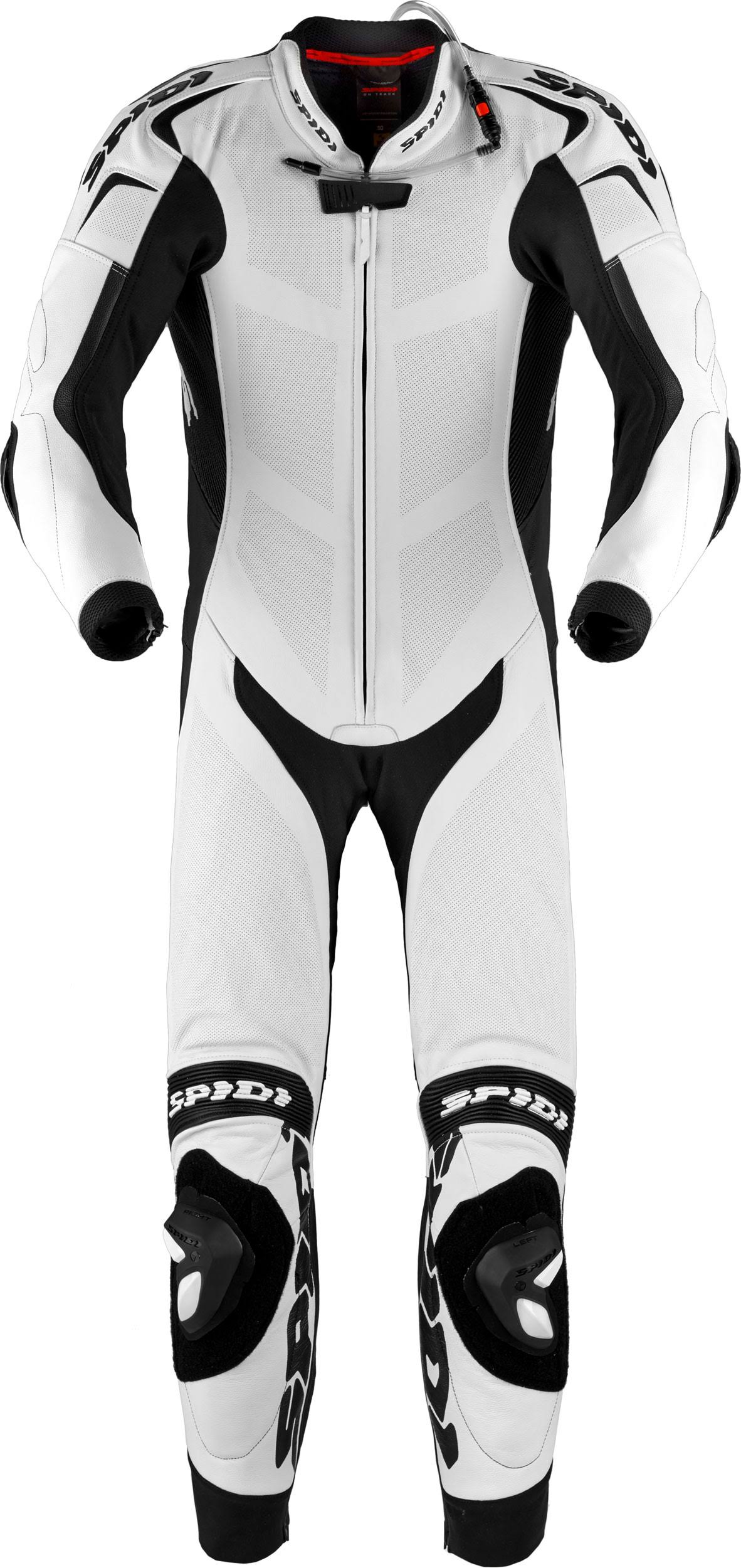 White 52 Leather Suit B14874