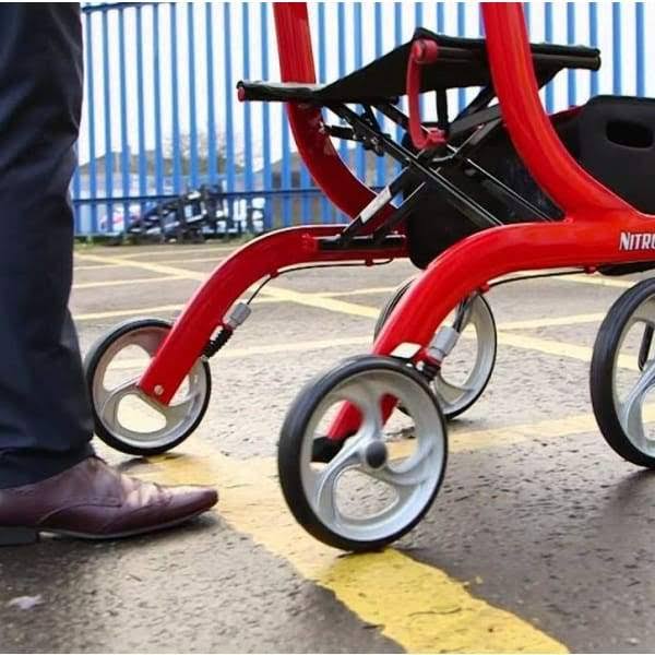 Petite Black Rollator Walker C5795