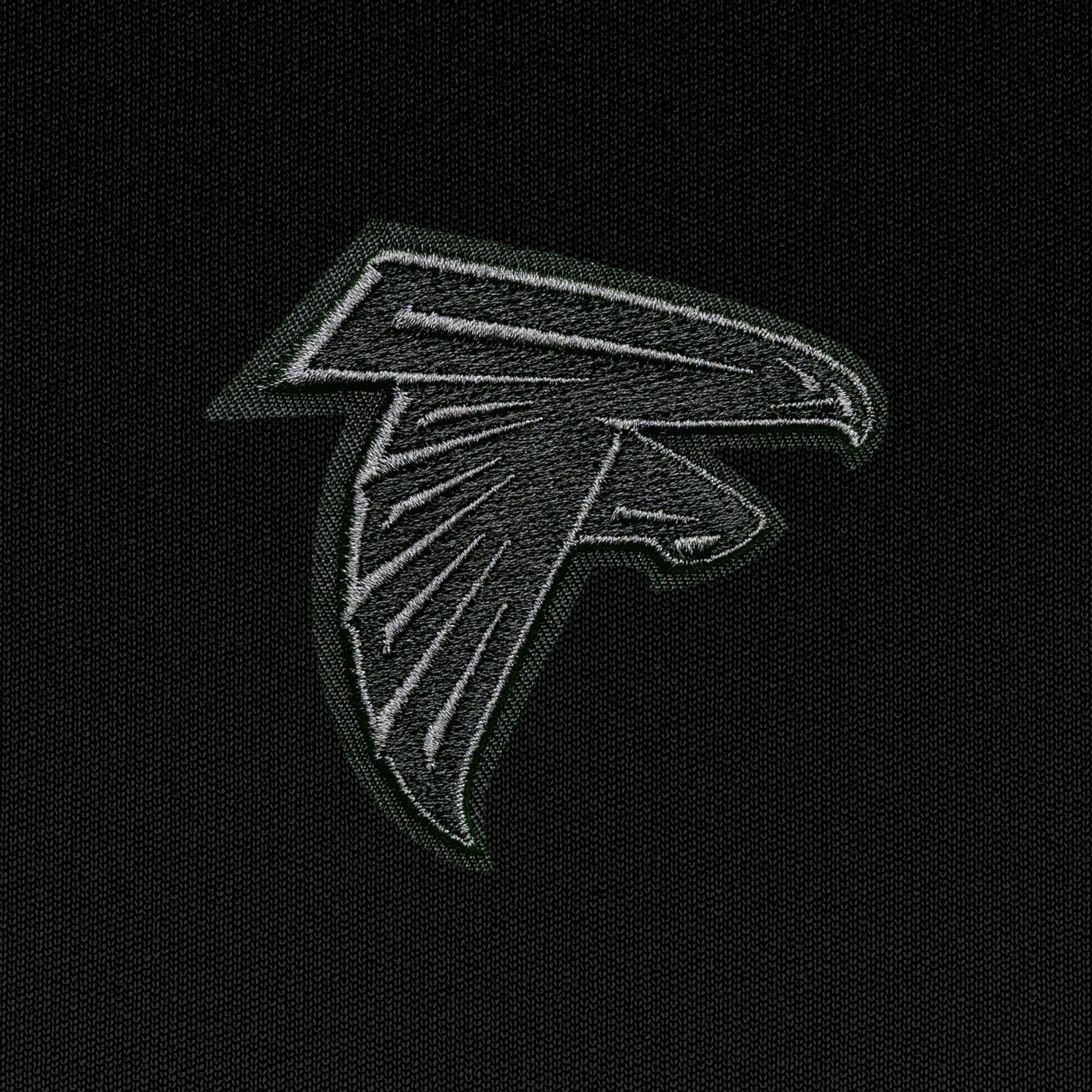 Black Atlanta Falcons Full-Zip Hoodie S775