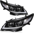 Black Housing Clear Lens Headlight Assembly for Toyota Camry 2012-2014 O78568