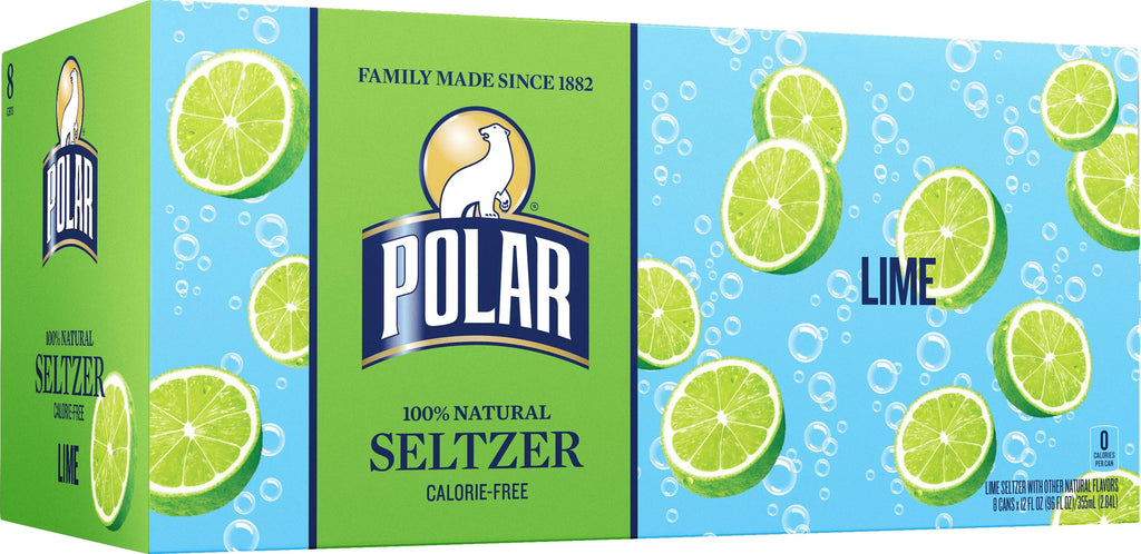 Polar Lime Seltzer (Pack of 24) J871390