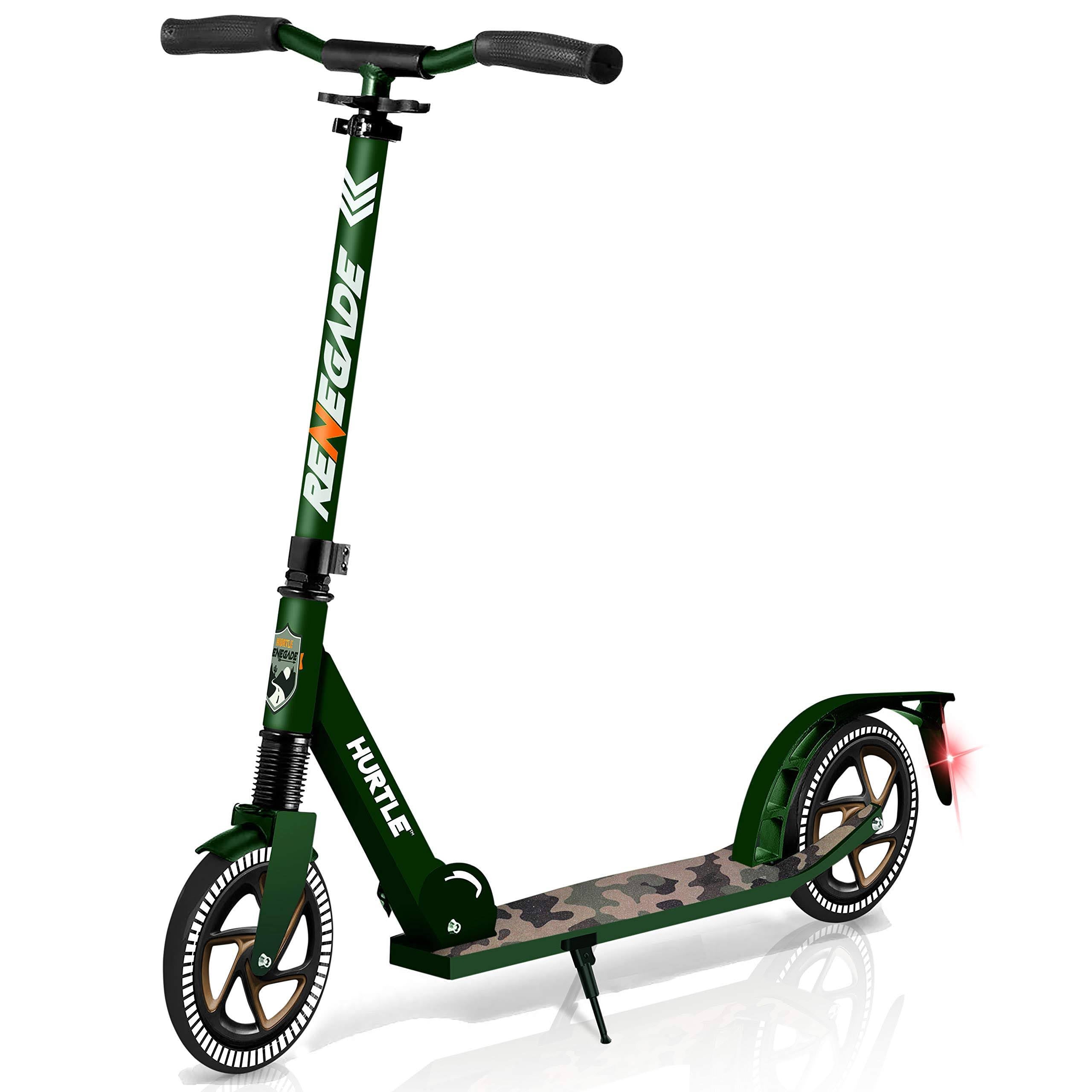 2 Wheel Folding Kick Scooter with Adjustable Handlebar, Camouflage T8013