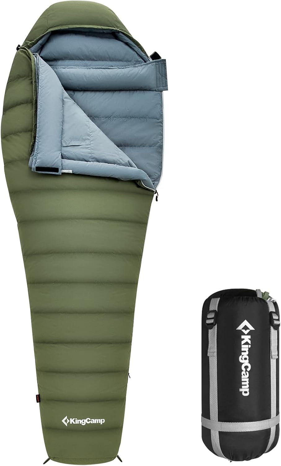 Ultralight Mummy Sleeping Bag 20 Degree 550 Down Fill 3 Season F480626