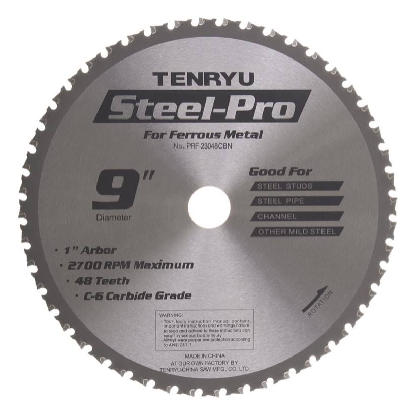 9x22 Ferrous Metal Cutting Saw Blade 48T I439944