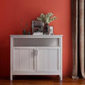 White Kitchen Storage Sideboard and Buffet Server R50528