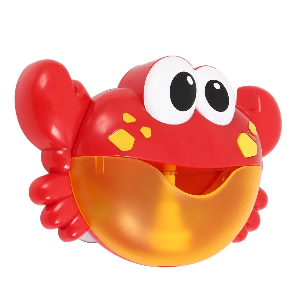 Red Plastic Crab Bubble Machine Baby Bath Toy Y143494