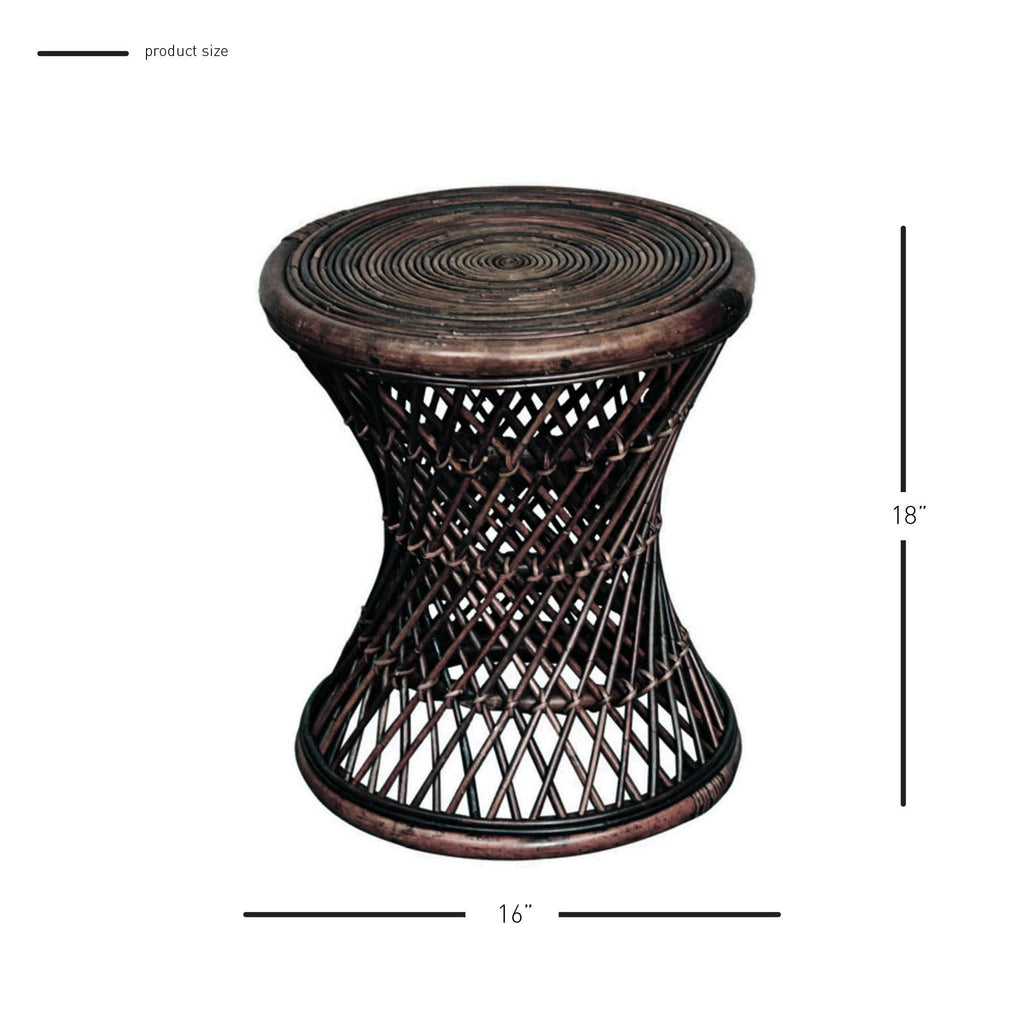 Rattan Round Stool L8062