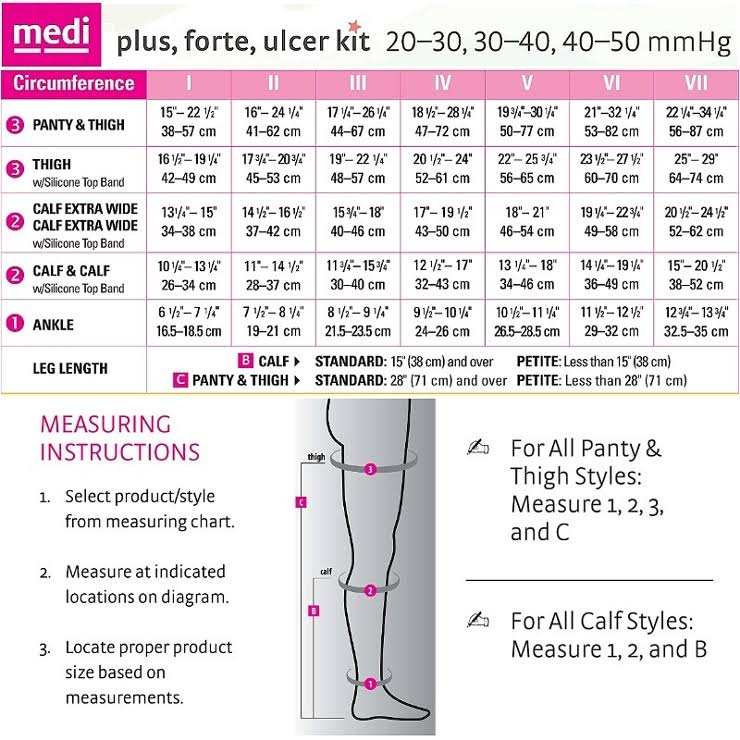 Beige Calf High Closed Toe Compression Stocking M157