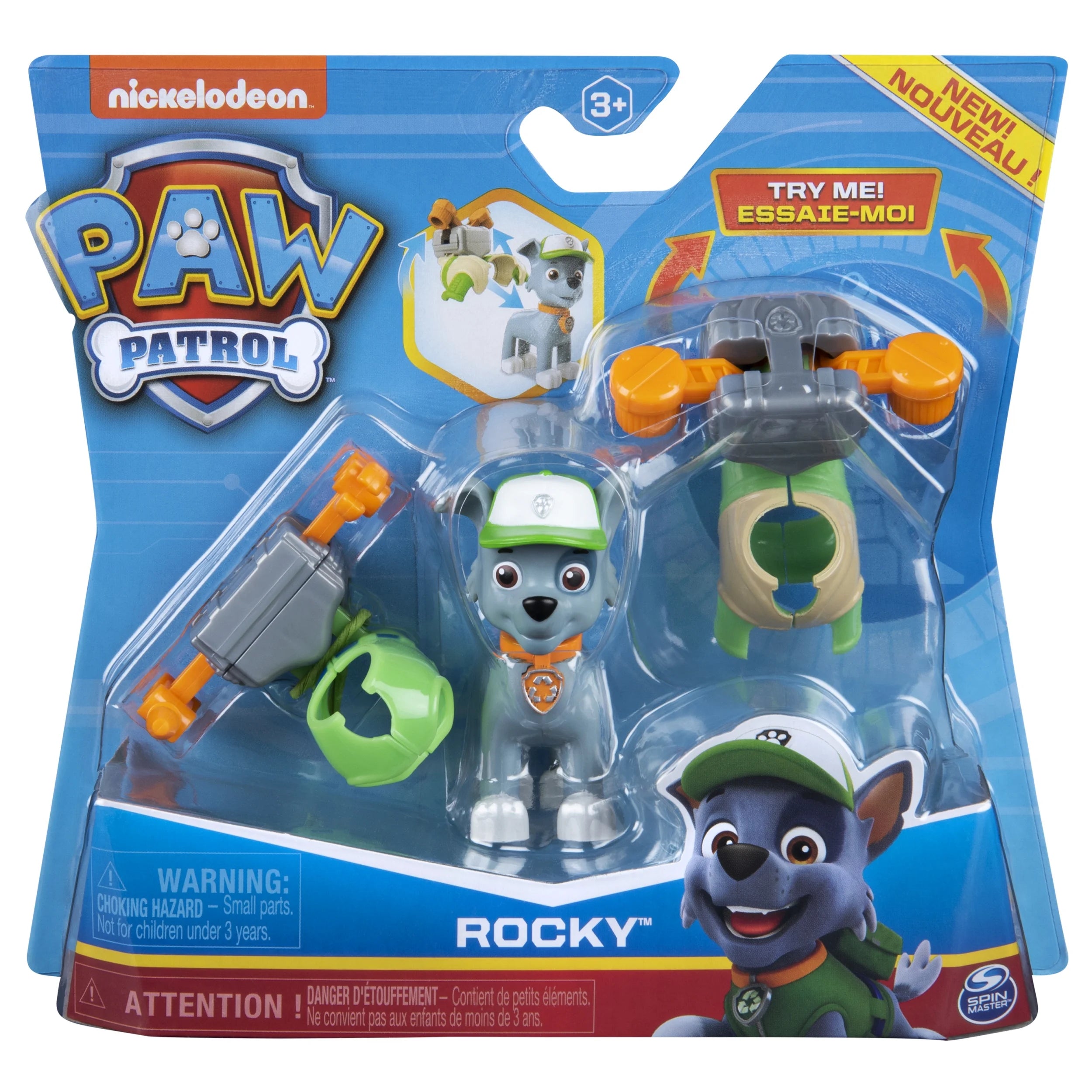 Rocky Figure with 2 Clip-On Uniforms W545778