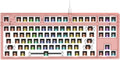 Frosted Pink 87 Keys RGB Modular Mechanical Keyboard J642783