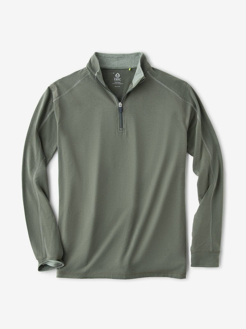 Lightweight Quarter Zip Utility Green / XL B1898