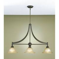Oil Rubbed Bronze 3 Light Island J878