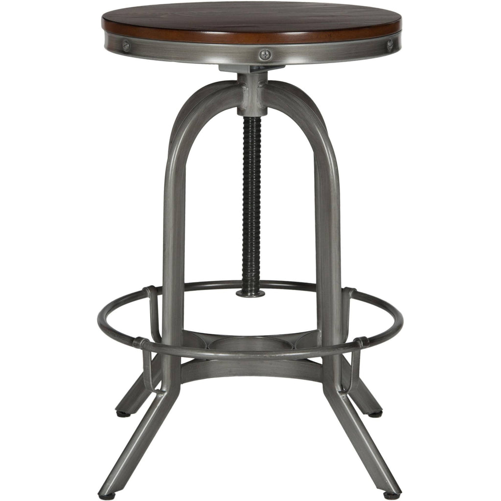 Swivel Stool Burnt Oak T26428