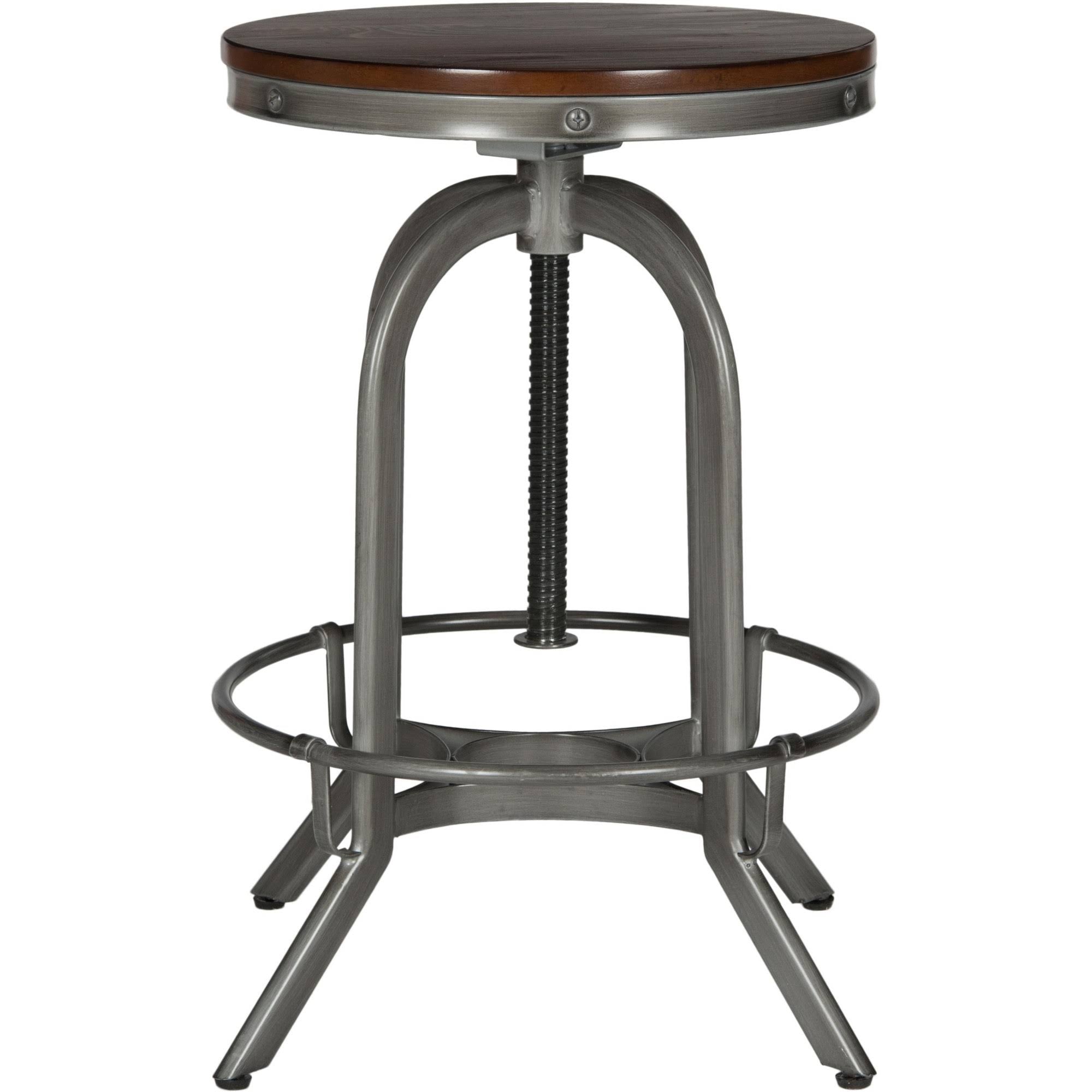 Swivel Stool Burnt Oak T26428