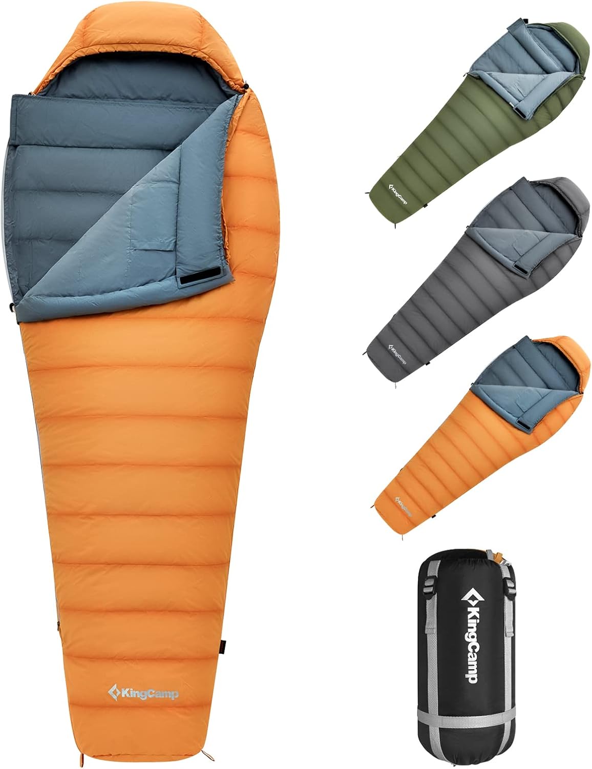 Ultralight Mummy Sleeping Bag 20 Degree 550 Down Fill 3 Season F480626
