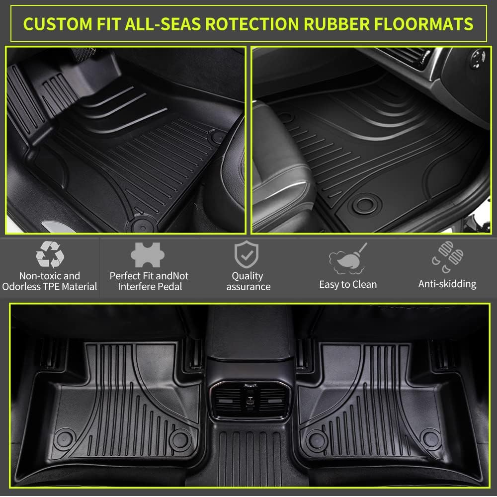 Black TPE Car Floor Liners O53904
