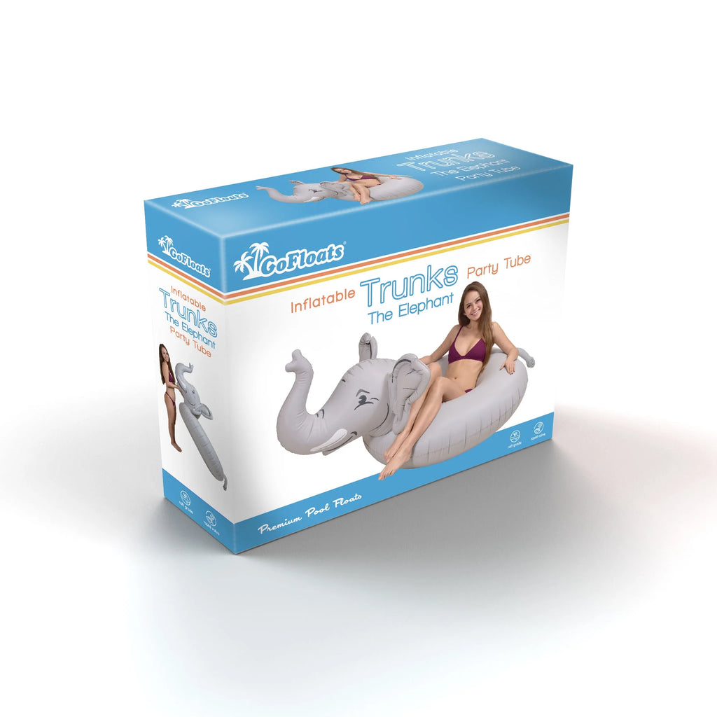 Gray Inflatable Pool Float Raft P1882