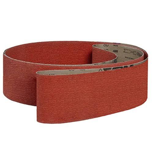 2-1/2x22 x 48x22 Abrasive Belt 36 Grit PK10 H4304